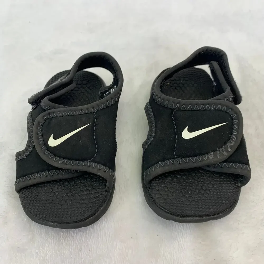Nike Sunray Toddler Boys Sz 3 Adjustable Hook Loop Water Hiking Shoes Sandals